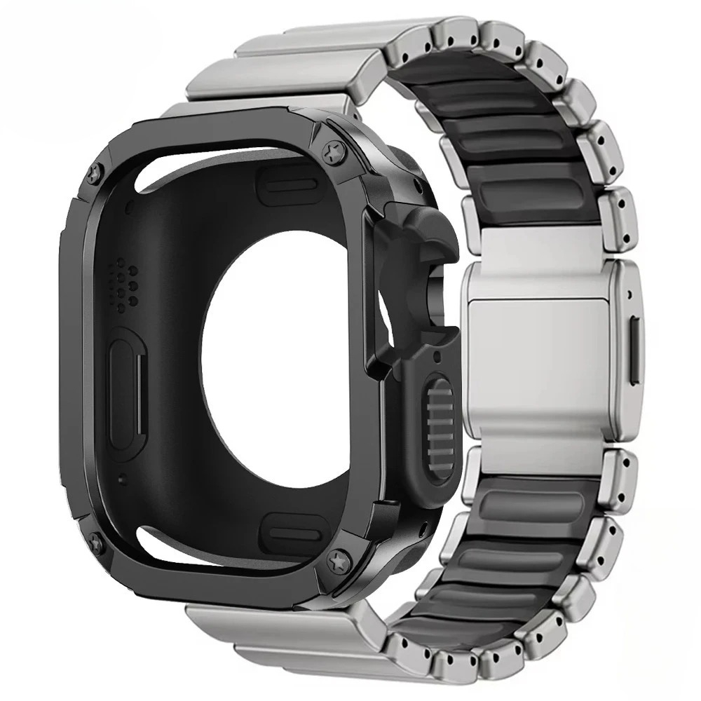 Titanium Sport Watch - Pulseira de Titânio + Capa Macia