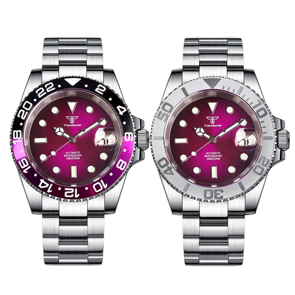 Titanium Sport Watch - Relógio Mecânico Masculino Tandorio 40mm com