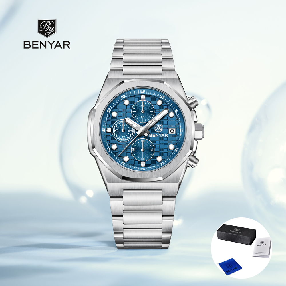 Luxury Watch For Men - 2025 novos relógios masculinos benyar topo