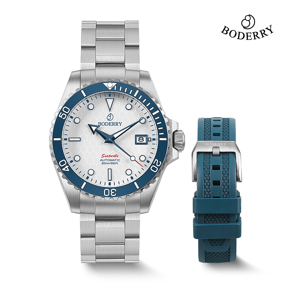 Titanium Sport Watch - Boderry titânio mergulhador relógio de pulso