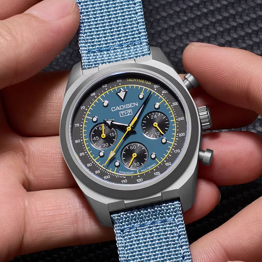 Titanium Sport Watch - Relógio Masculino CADISEN Titanium TI-7 MULTISYNC