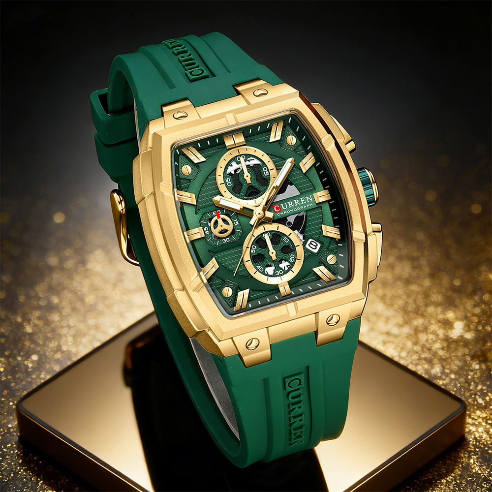Luxury Watch For Men - Relógio de Luxo Vintage CURREN para