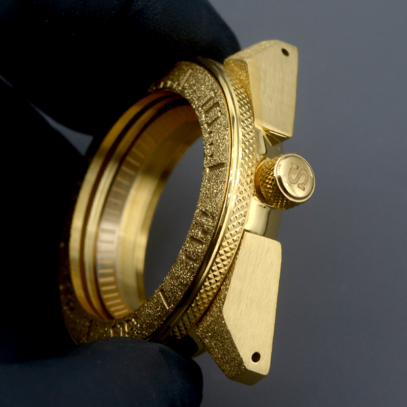 Citizen Watch Tsuyosa - Caixa de relógio Mod Samurai Gold