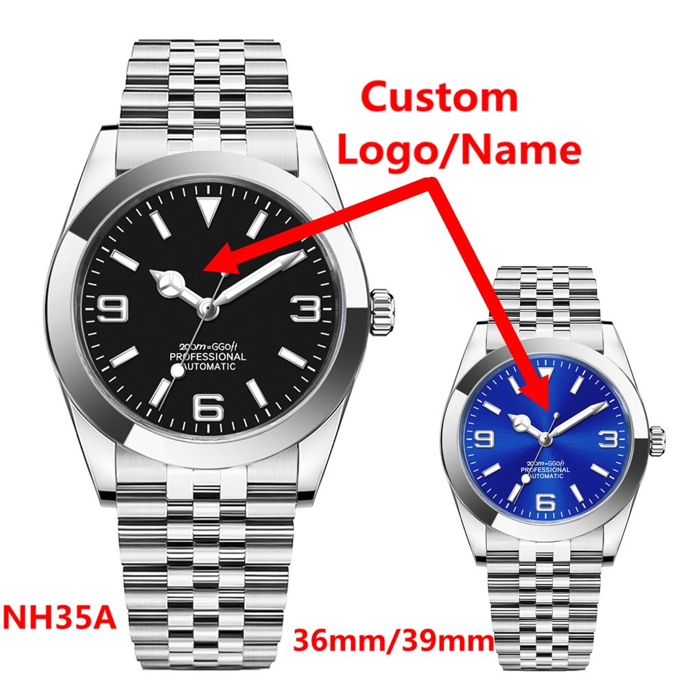 Luxury Watch Logo - Relógio de Luxo Personalizado com Logo
