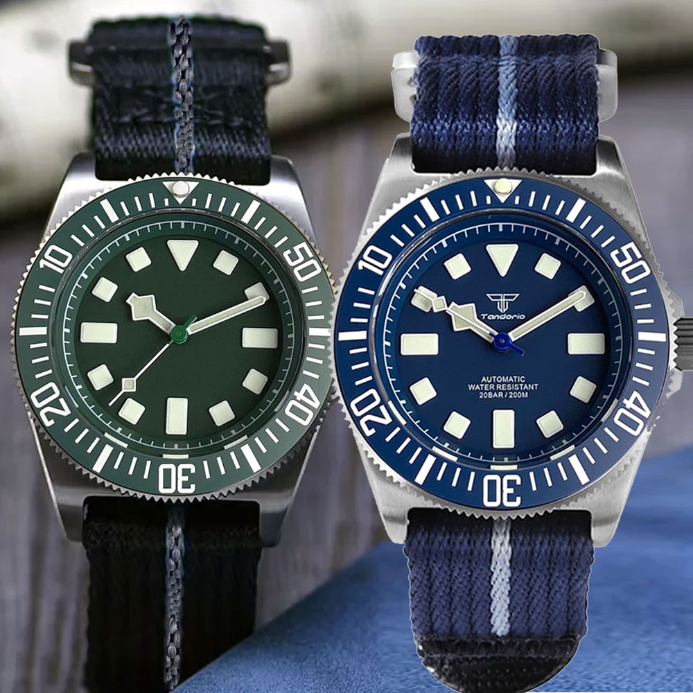 Titanium Sport Watch - Relógio Masculino Mecânico Tandorio 42mm Retro