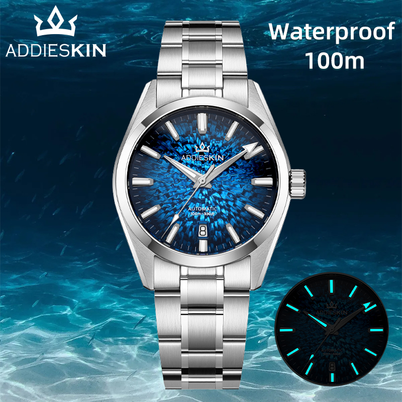 Exhibition Movement Display - Relógio Mecânico Masculino AddiesKin K003 com