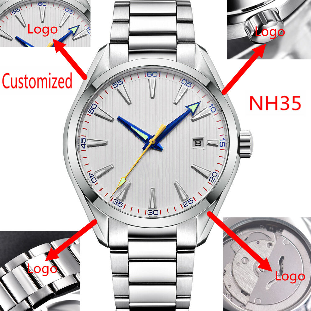 Luxury Watch Display - Relógios Automáticos Masculinos de 41mm com