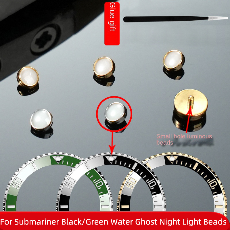 Luxury Watch Green Dial - Para rolex submariner grânulo luminoso verde