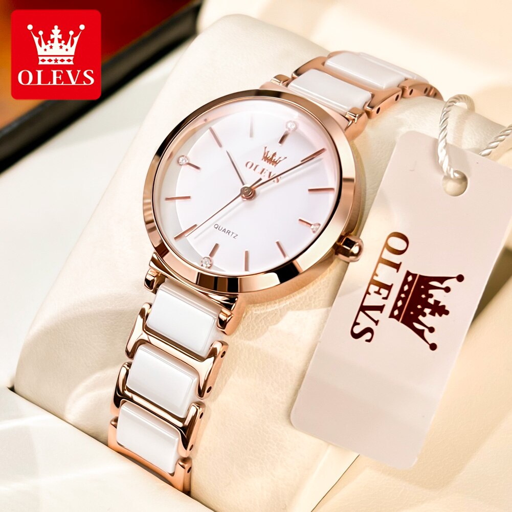 Luxury Watch Cheap - OLEVS-Relógio De Pulso De Quartzo De