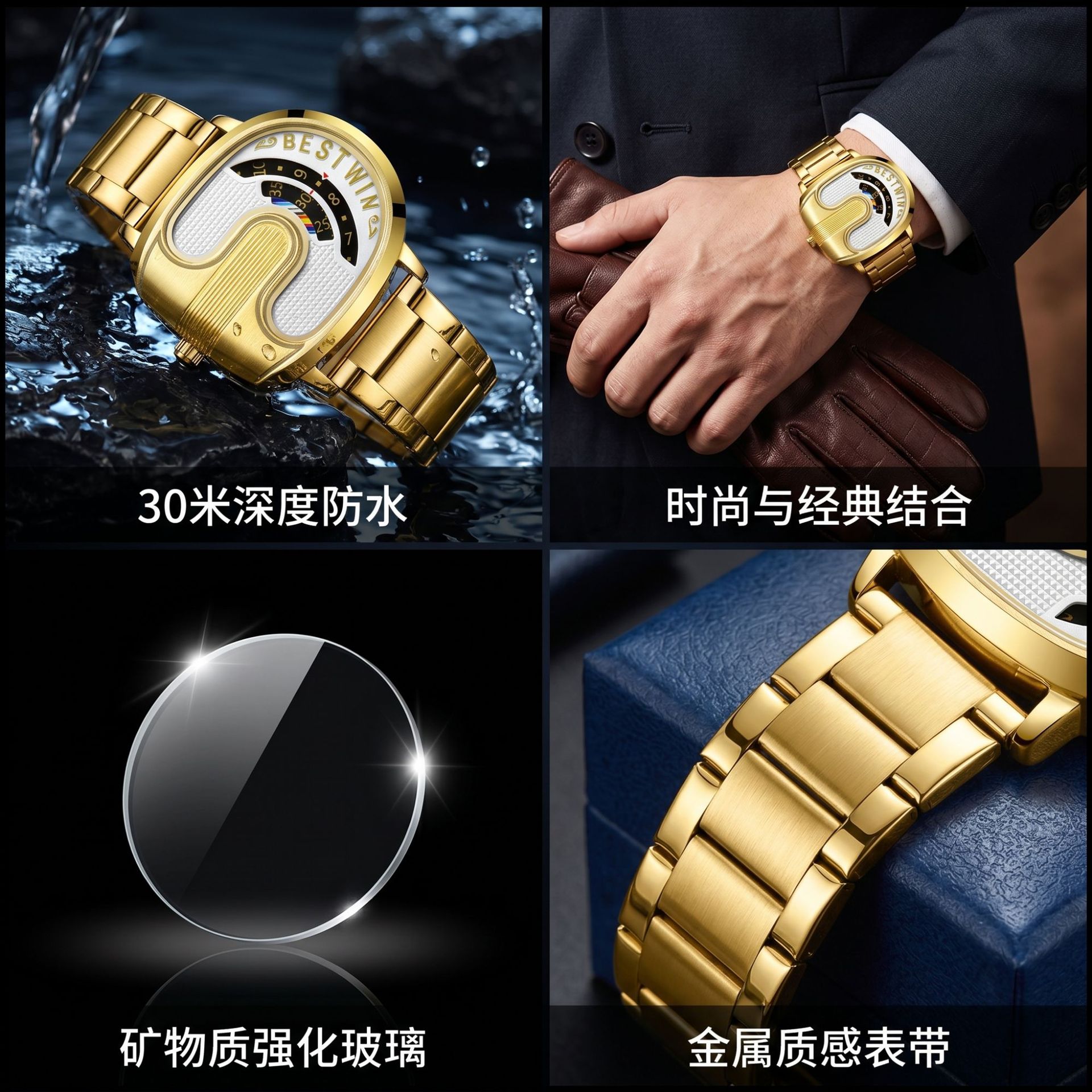 Relógios de Luxo para Homens d - Luxury Watch For Men avaliação e preço