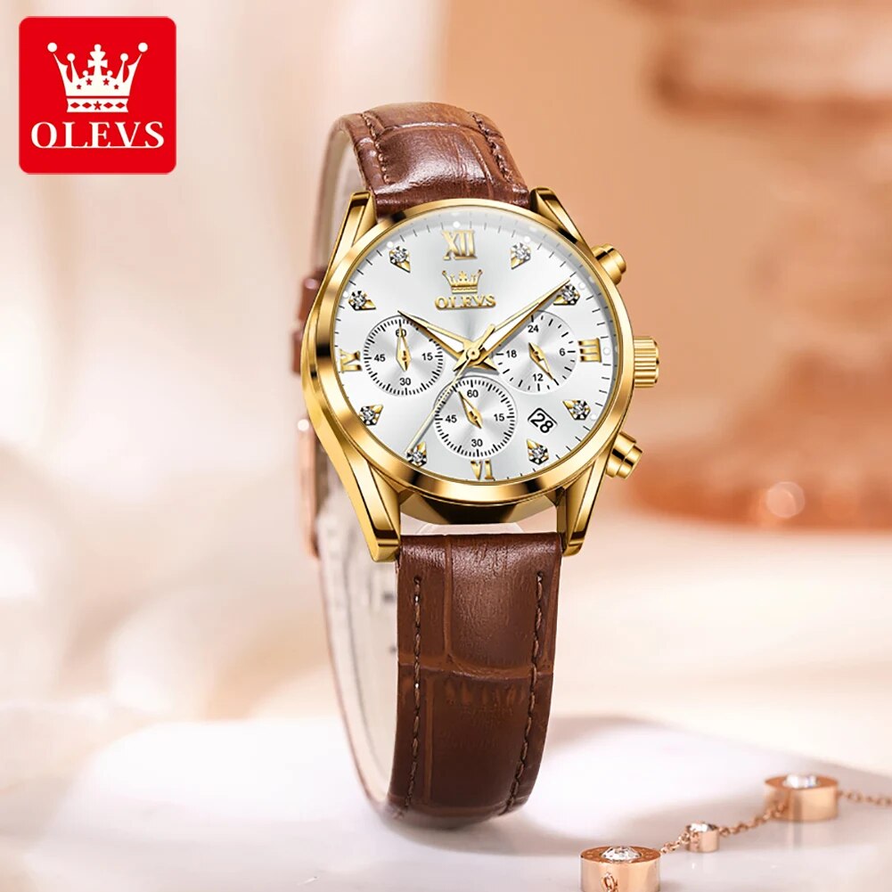Olevs 5523 relógios femininos  - Luxury Watch Cheap avaliação e preço