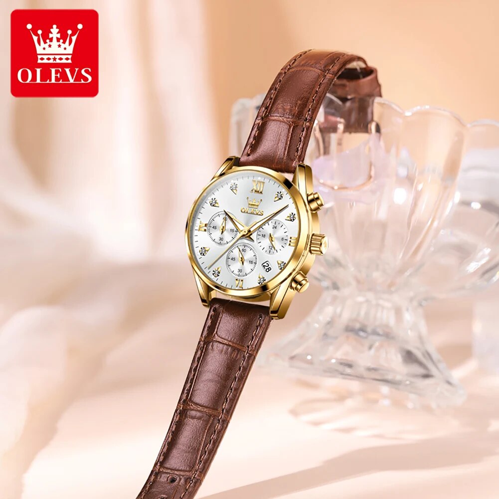 Olevs 5523 relógios femininos  - Luxury Watch Cheap avaliação e preço