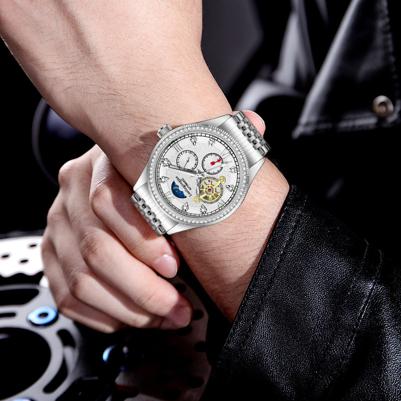 Relógio masculino de negócios  - Luxury Watch Name Brands avaliação e preço