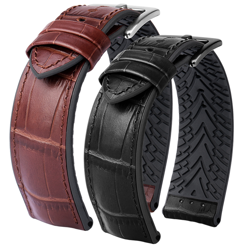Pulseira de relógio de couro g - Luxury Watch Jaeger Lecoultre avaliação e preço