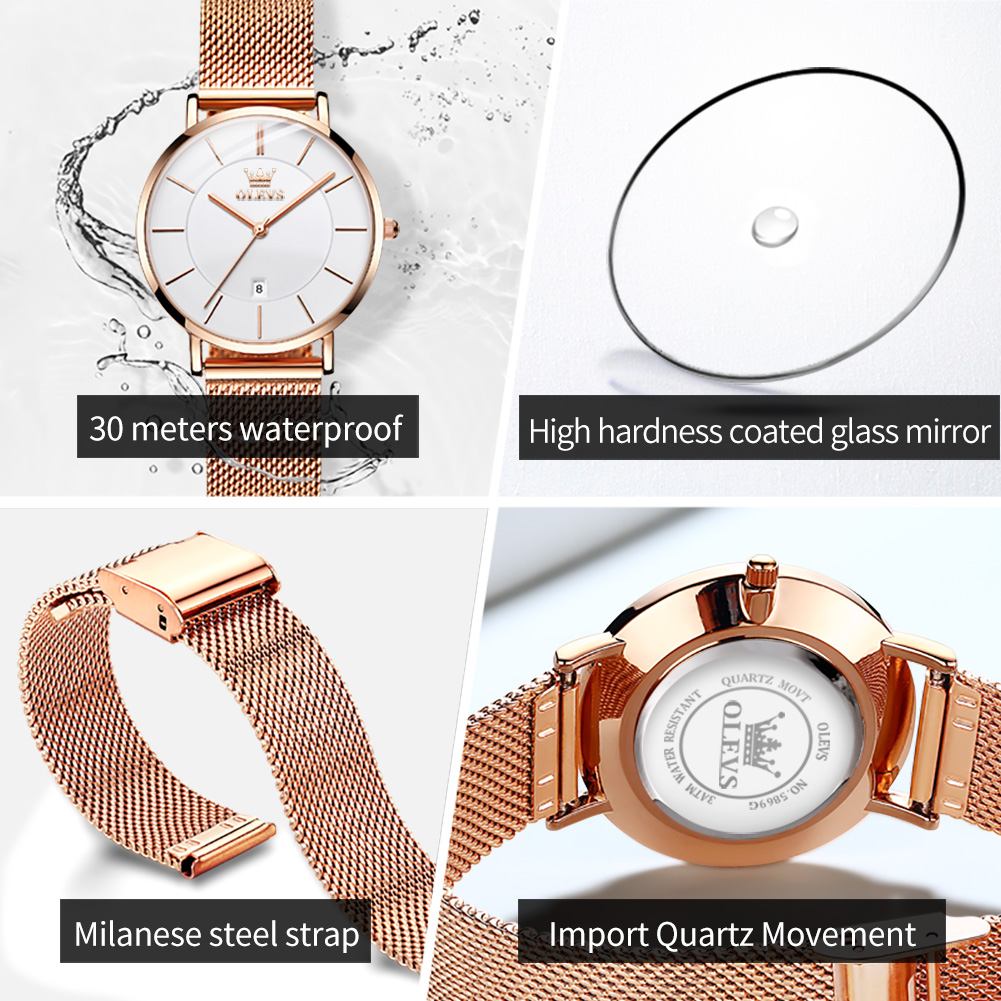 Olevs mulher relógio 5869 eleg - Luxury Watch Cheap avaliação e preço