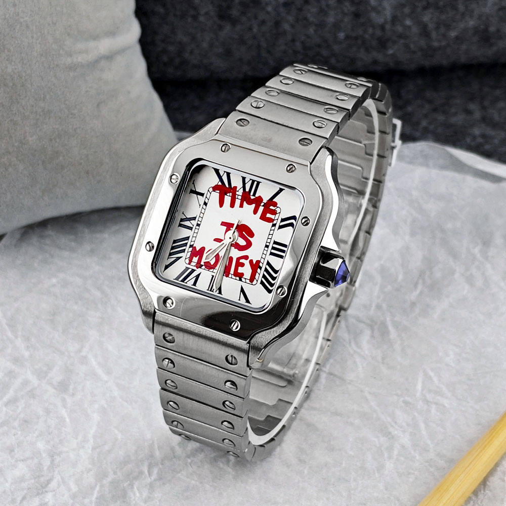 Novo relógio quadrado NH05 Tim - Luxury Watch Logo avaliação e preço