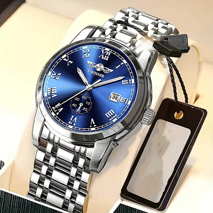 Relógio Mecânico de Alta Quali - Luxury Watch Name Brands avaliação e preço
