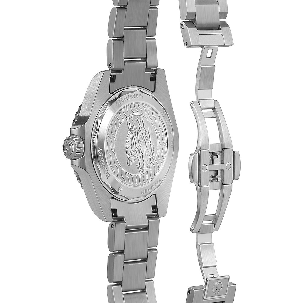 Boderry titânio mergulhador re - Titanium Sport Watch avaliação e preço