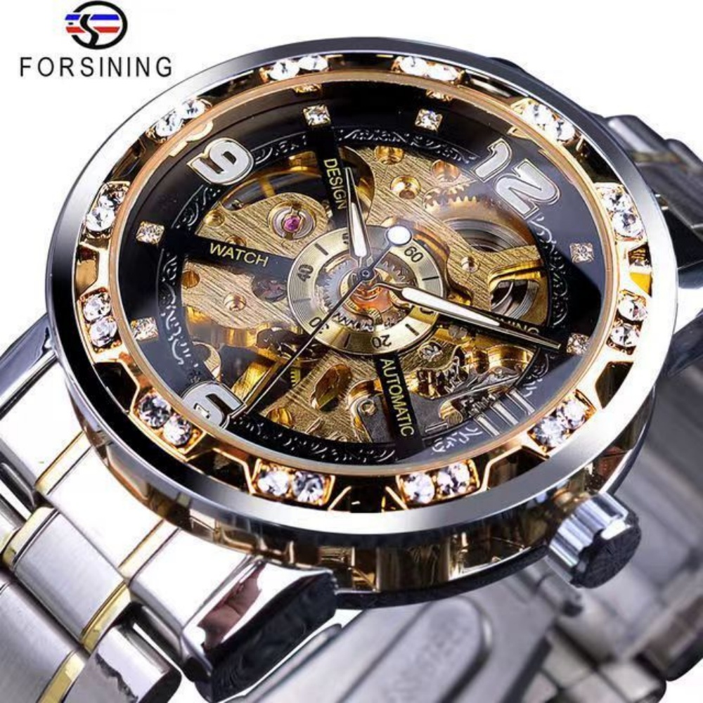 Relógio mecânico masculino de  - Luxury Watch Name Brands avaliação e preço