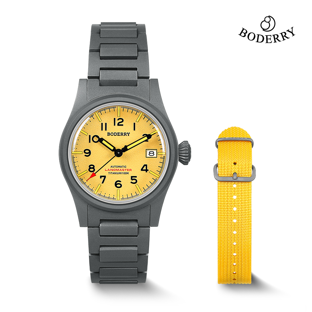 Relógio Boderry LANDMASTER Fie - Titanium Sport Watch avaliação e preço
