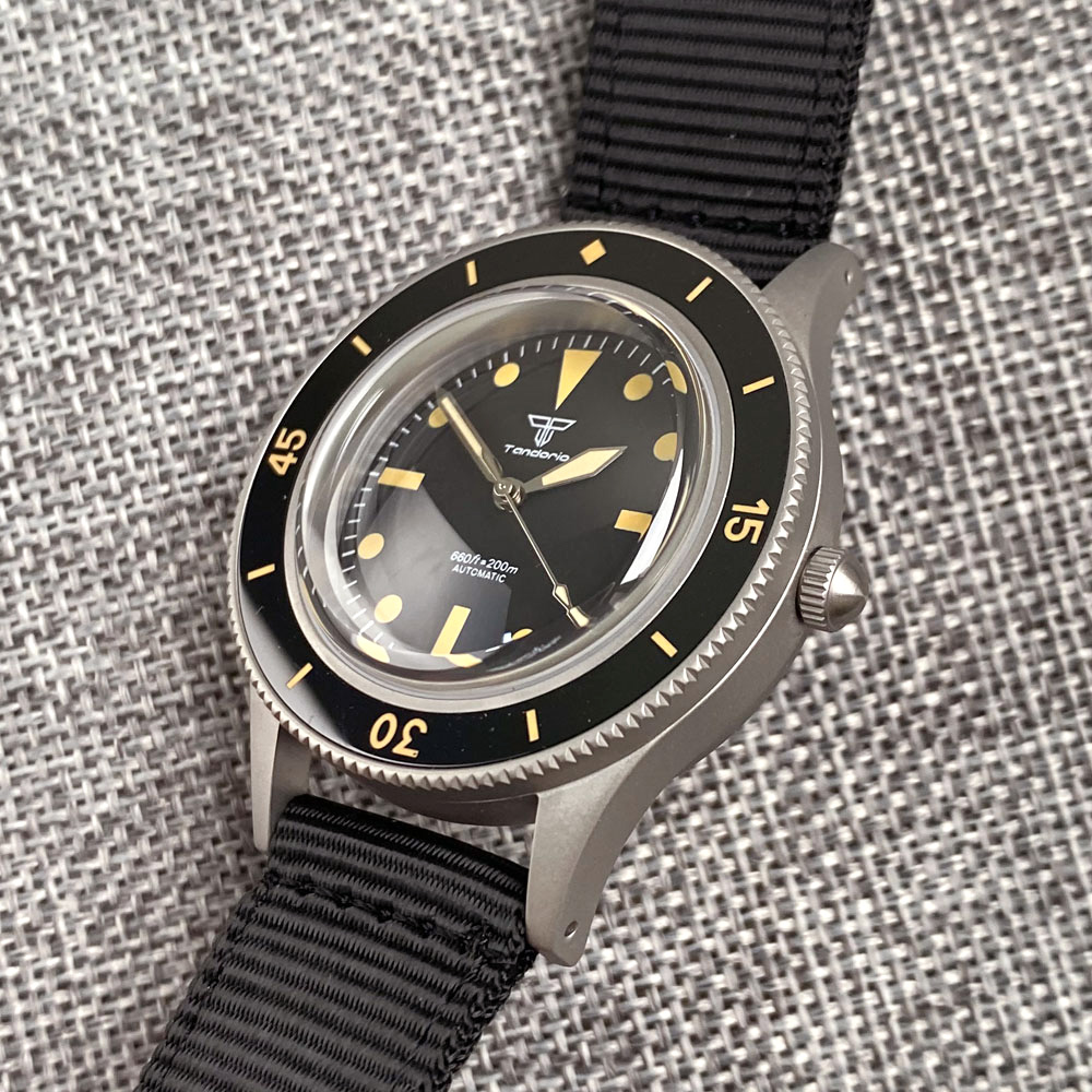 Relógio masculino mecânico aut - Titanium Sport Watch avaliação e preço