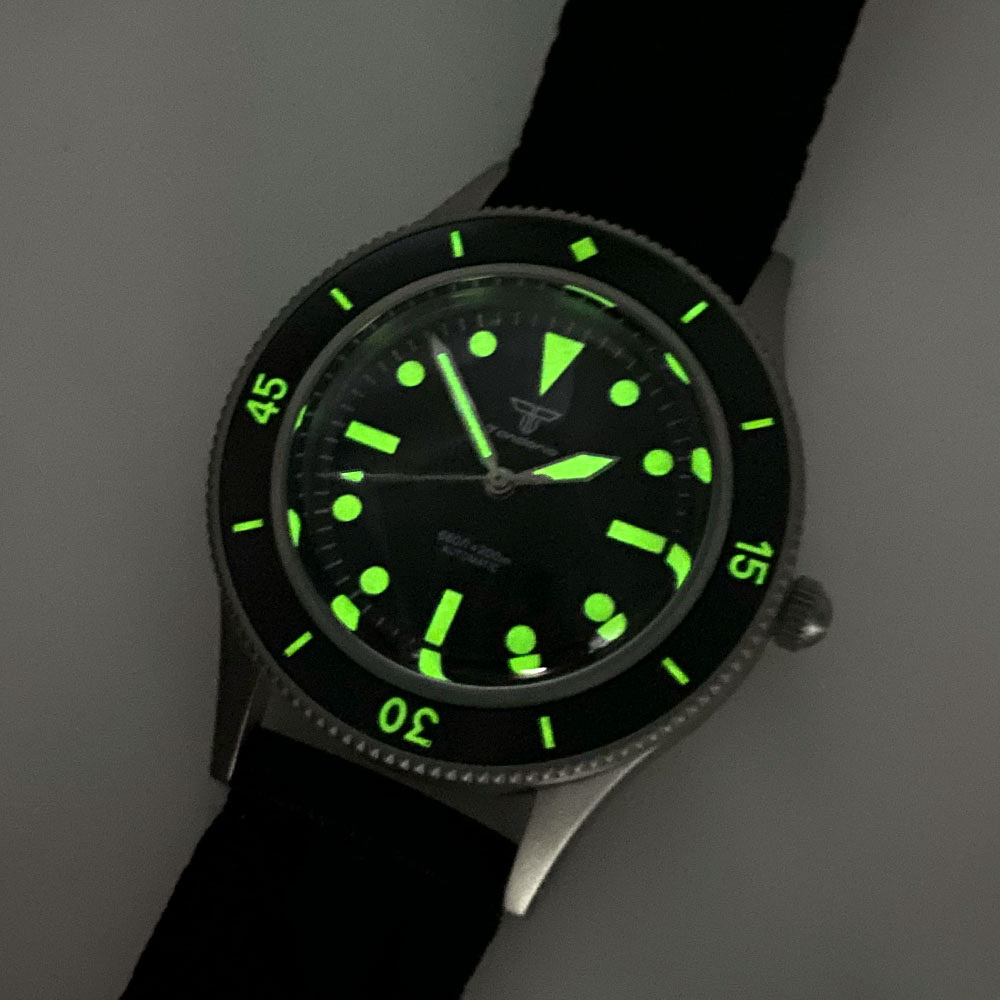 Relógio masculino mecânico aut - Titanium Sport Watch avaliação e preço