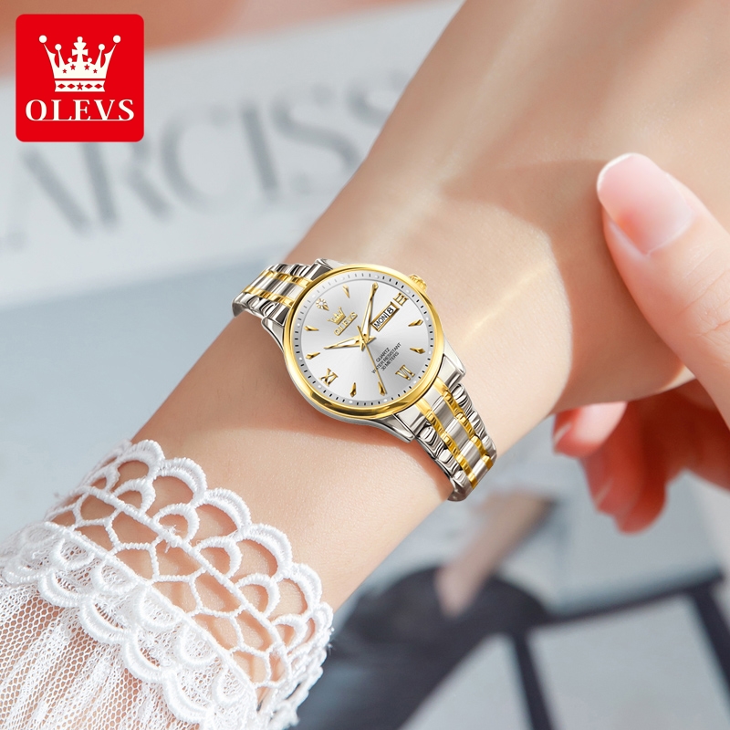 OLEVS-Relógio Clássico Feminin - Luxury Watch Cheap avaliação e preço