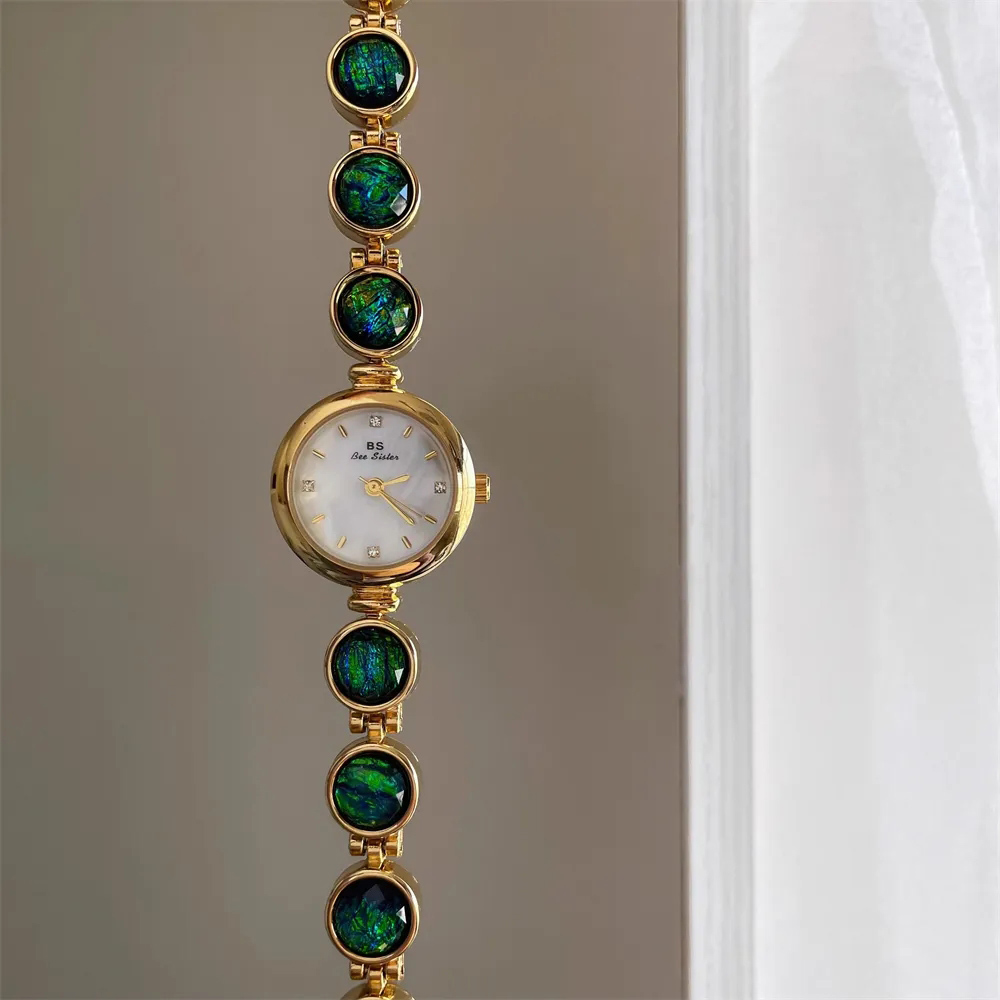 Relógios femininos de luxo ver - Luxury Watch Green Dial avaliação e preço