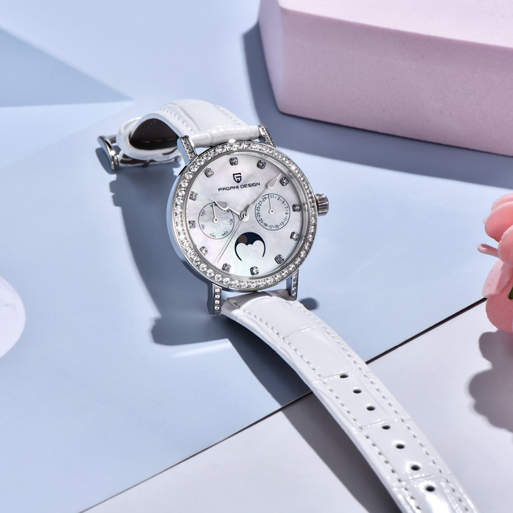Relógio de Quartzo Feminino PA - Luxury Watch Display avaliação e preço