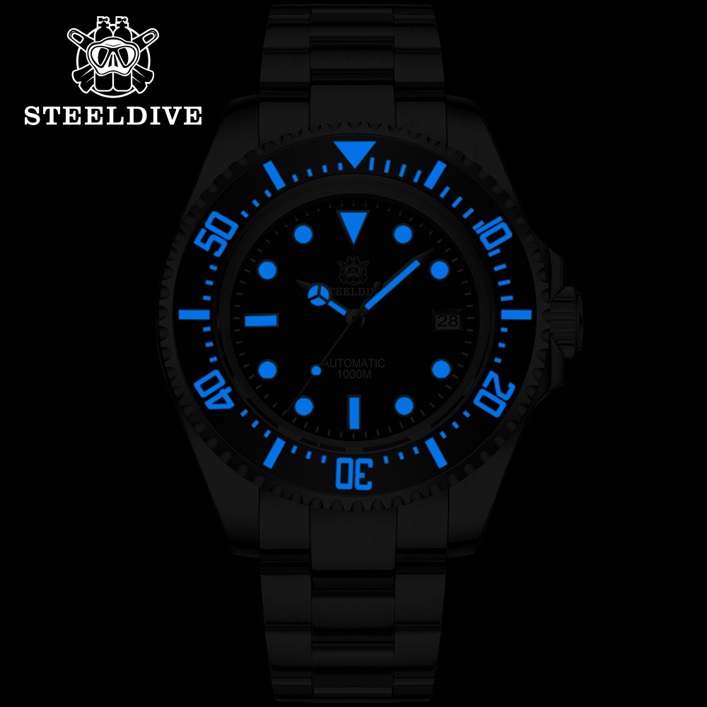 Steeldive sd1964 nova chegada  - Titanium Sport Watch avaliação e preço