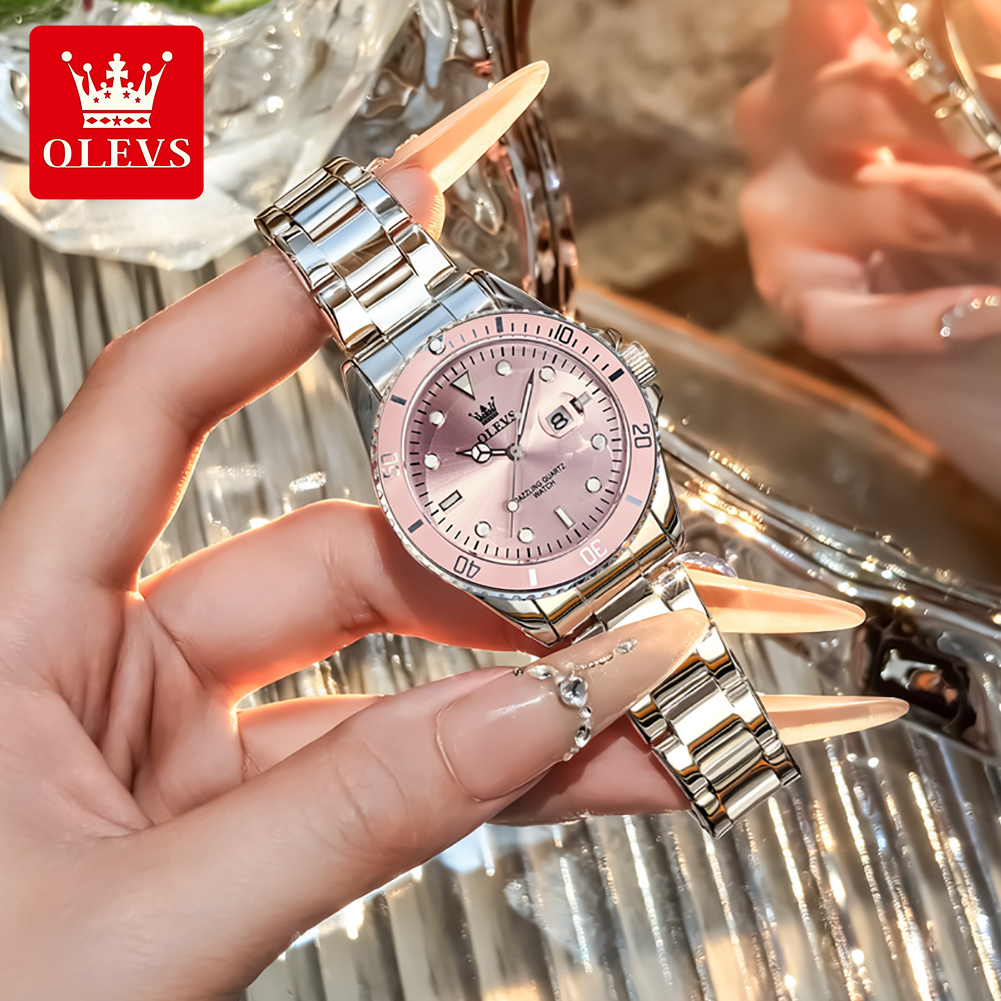 OLEVS Relógios femininos de qu - Luxury Watch Cheap avaliação e preço