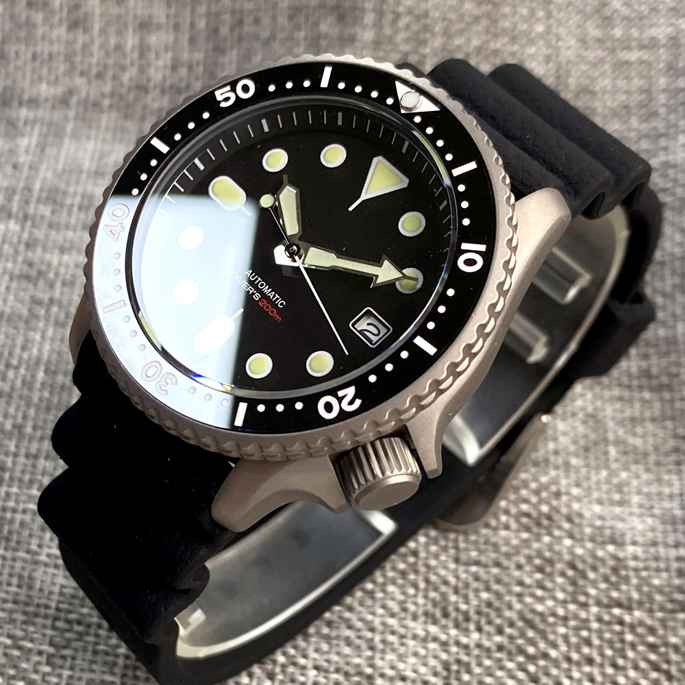 Titanium Diver NH35A Preto Aut - Titanium Sport Watch avaliação e preço