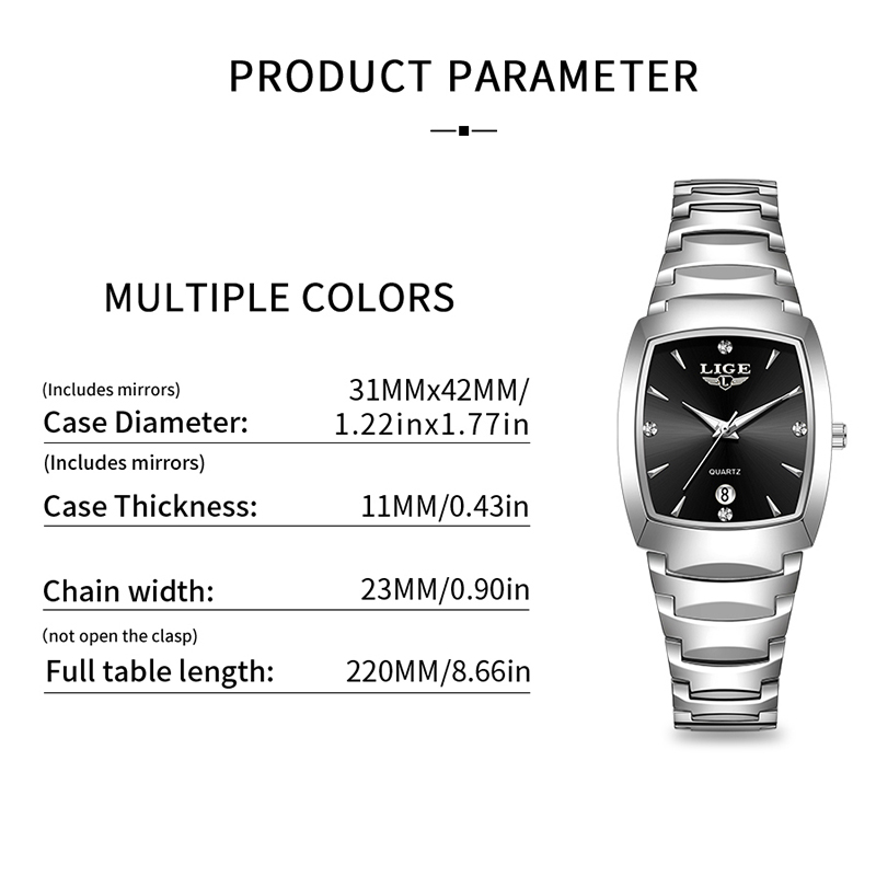 Lige relógio feminino de luxo, - Luxury Watch With Bracelet avaliação e preço