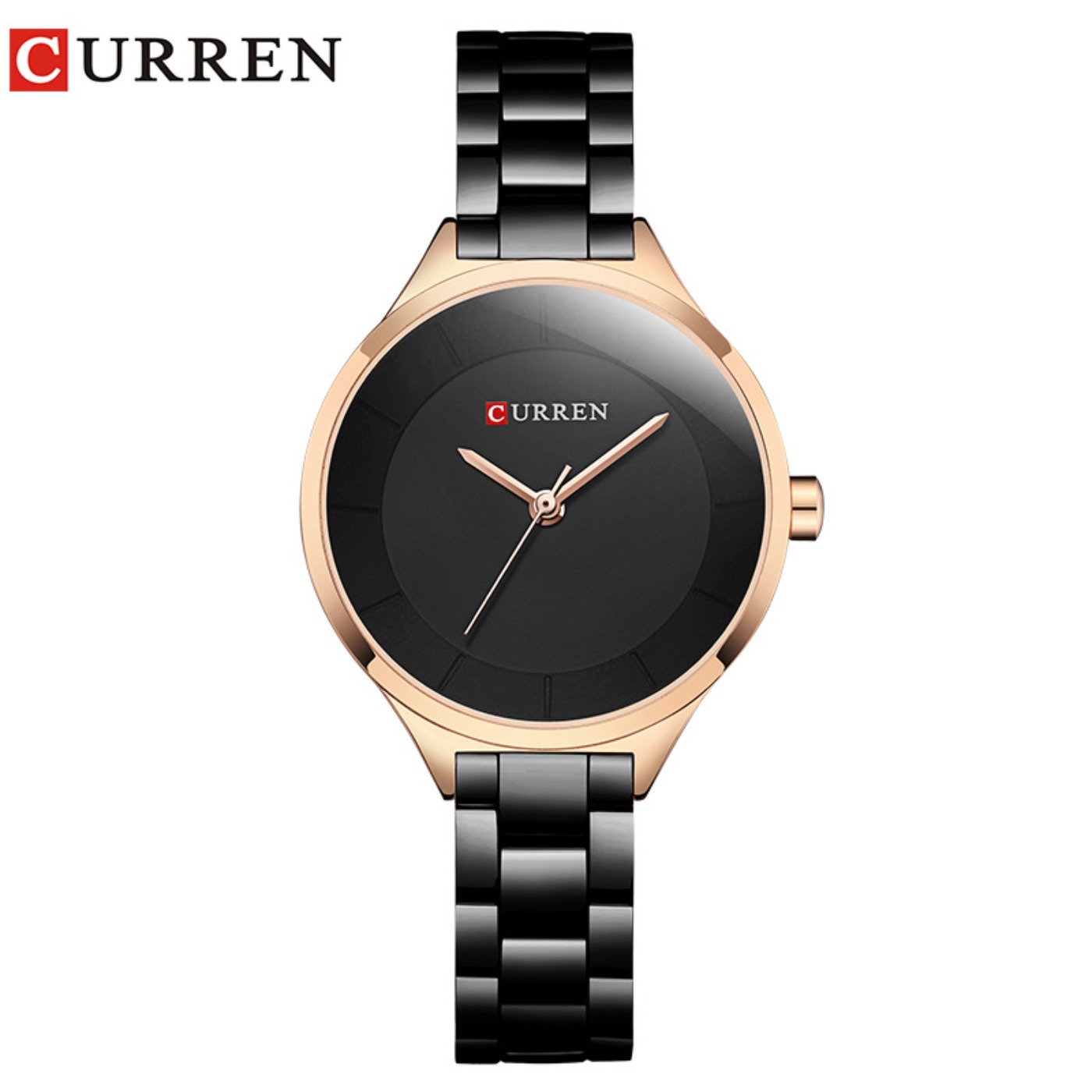Relógio de Pulso Feminino CURR - Luxury Watch With Bracelet avaliação e preço
