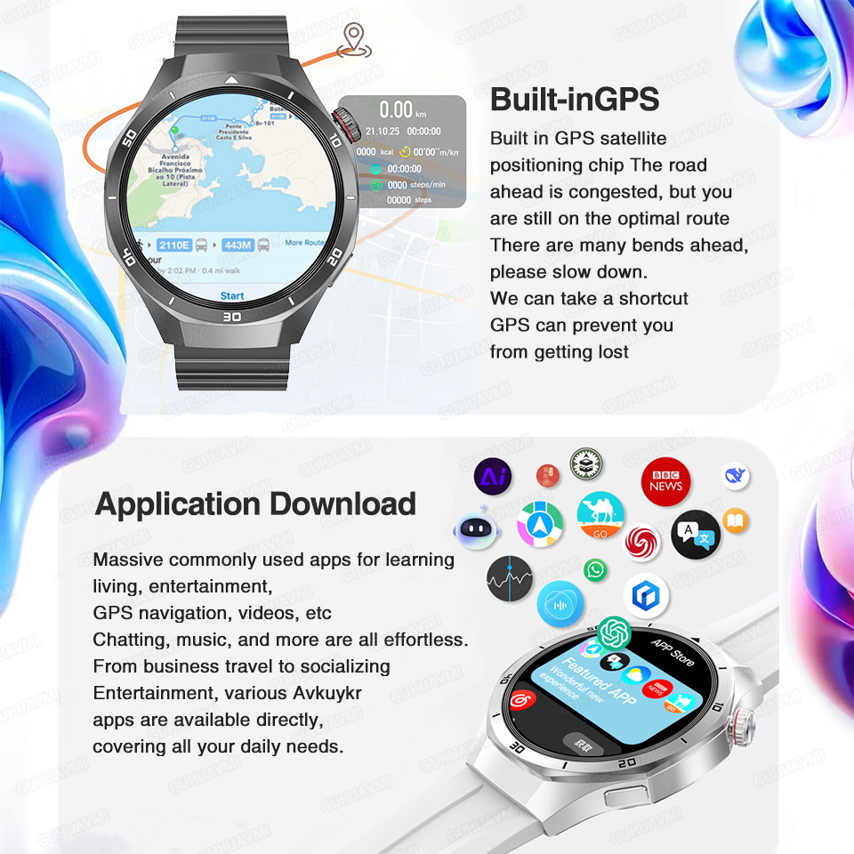 Novo Smartwatch 5 Pro 2026 com - Titanium Sport Watch avaliação e preço