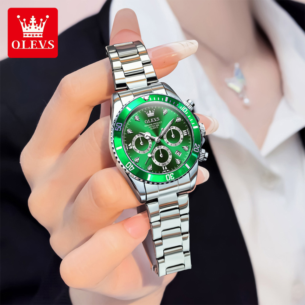Olevs relógio feminino 5632 el - Luxury Watch With Bracelet avaliação e preço