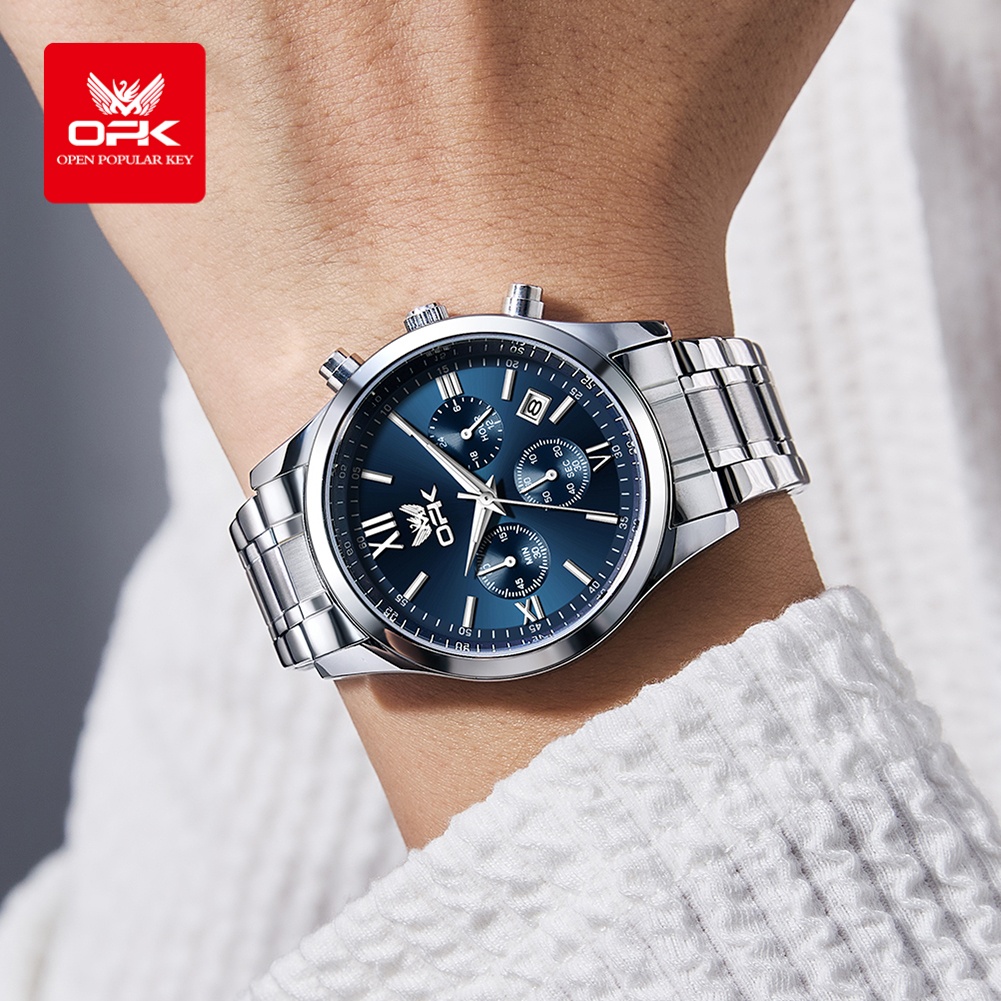 OPK 6052 Relógio Masculino Dat - Luxury Watch For Men avaliação e preço