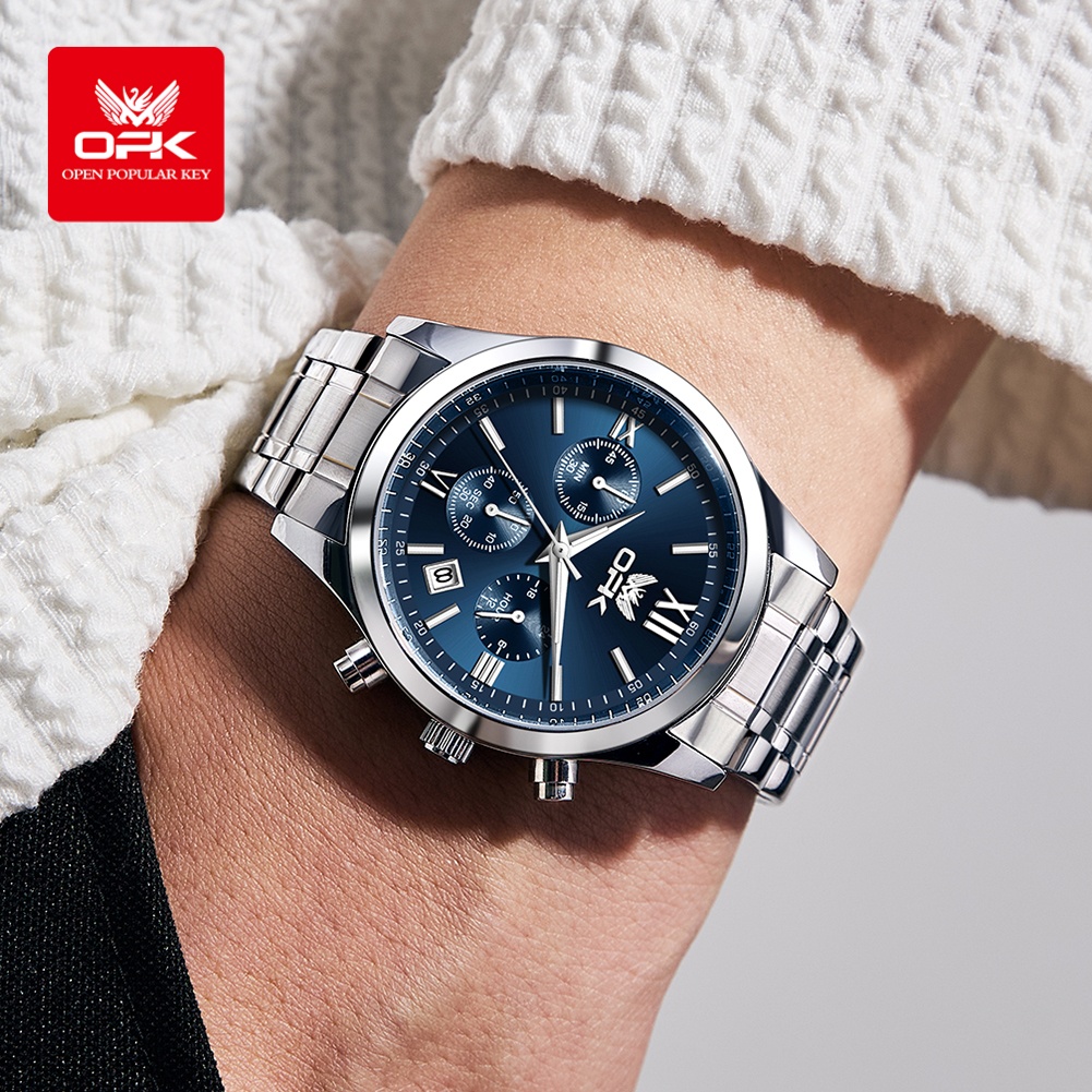OPK 6052 Relógio Masculino Dat - Luxury Watch For Men avaliação e preço