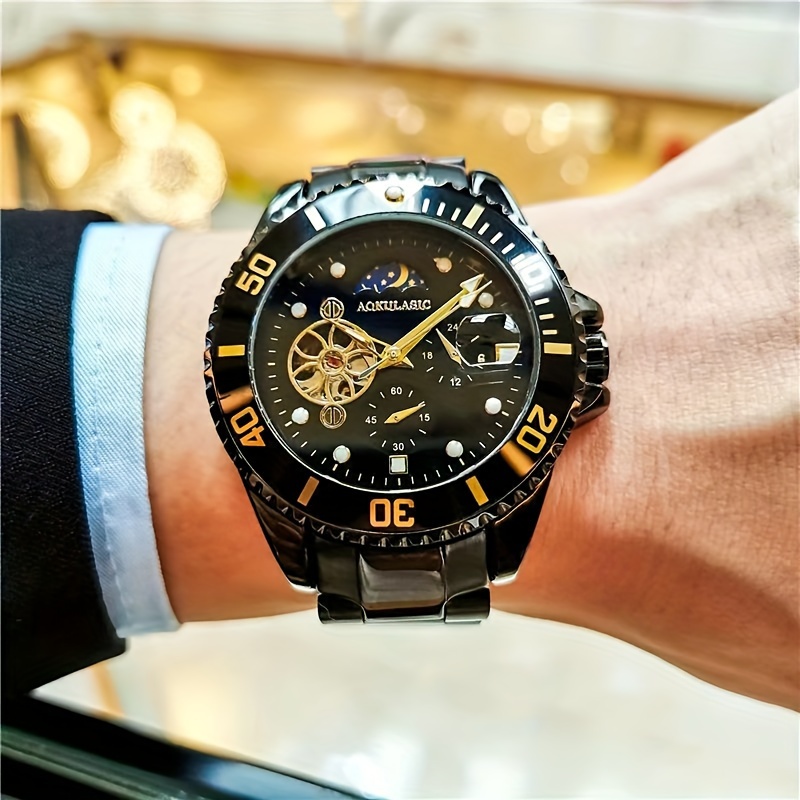 Relógio mecânico automático de - Luxury Watch Name Brands avaliação e preço