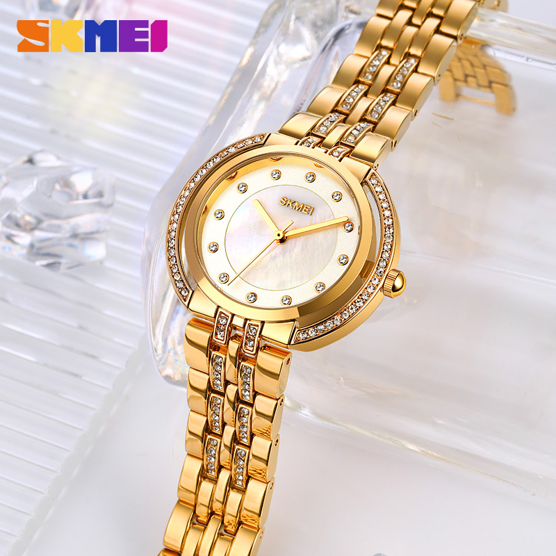 Relógio de Pulso Feminino de Q - Luxury Watch With Bracelet avaliação e preço
