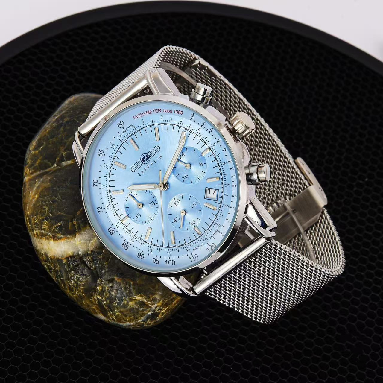 Relógio Masculino Zeppelin 202 - Luxury Watch Green Dial avaliação e preço