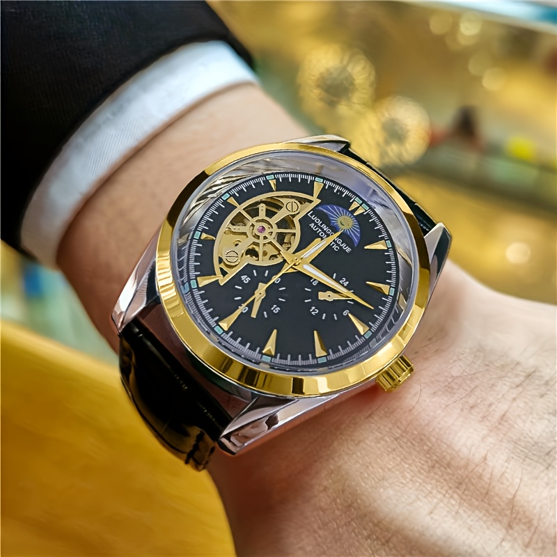 Relógio mecânico masculino de  - Luxury Watch Name Brands avaliação e preço