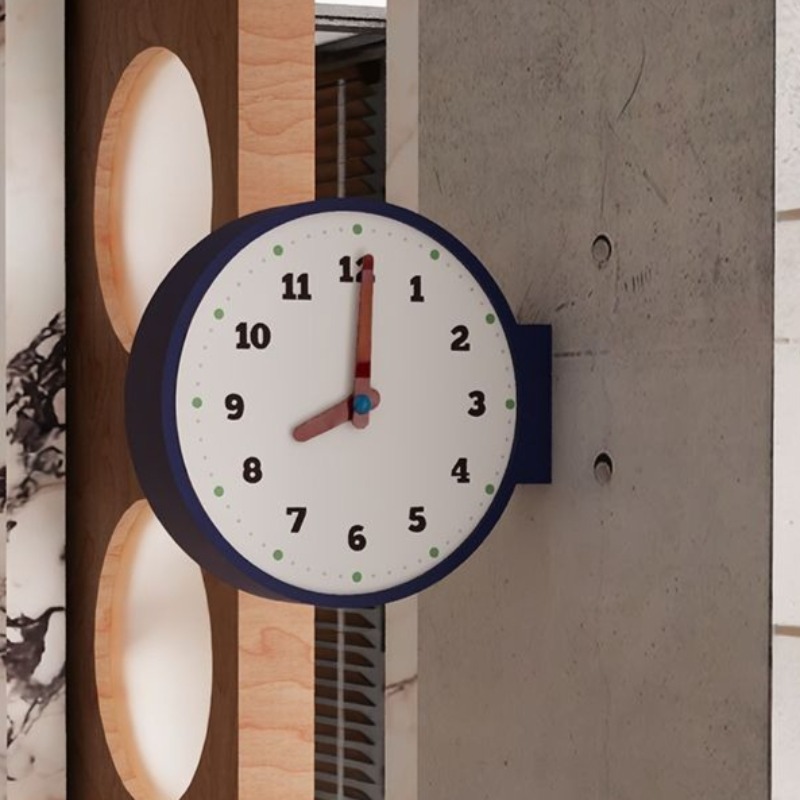 Relógio de Parede Dupla Face p - Luxury Watch House avaliação e preço