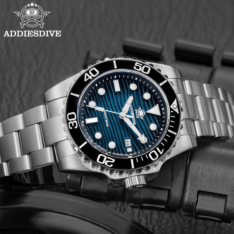 Addiesdive relógio de quartzo  - Luxury Watch With Bracelet avaliação e preço