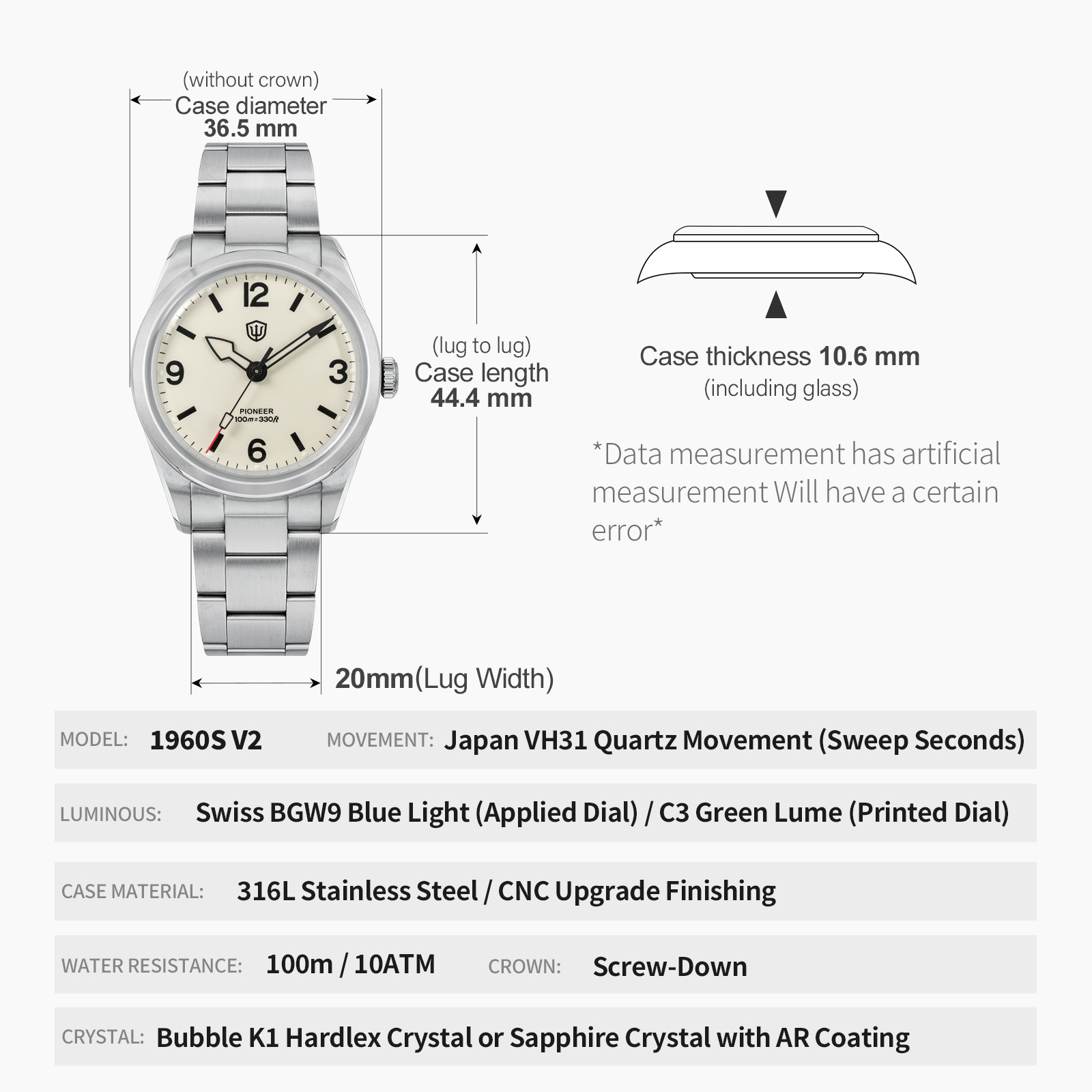 Relógio de Pulso Masculino Wat - Luxury Watch Green Dial avaliação e preço