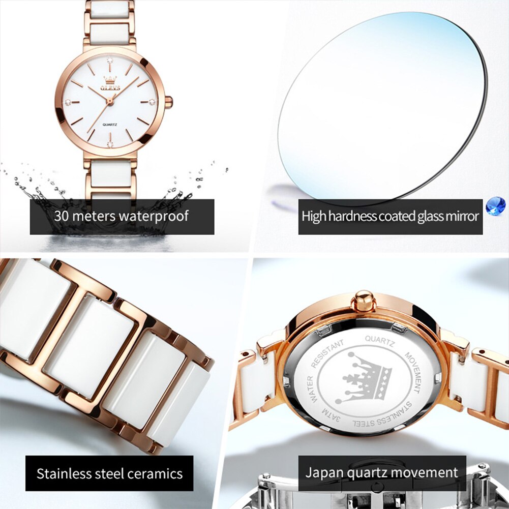 OLEVS-Relógio De Pulso De Quar - Luxury Watch Cheap avaliação e preço