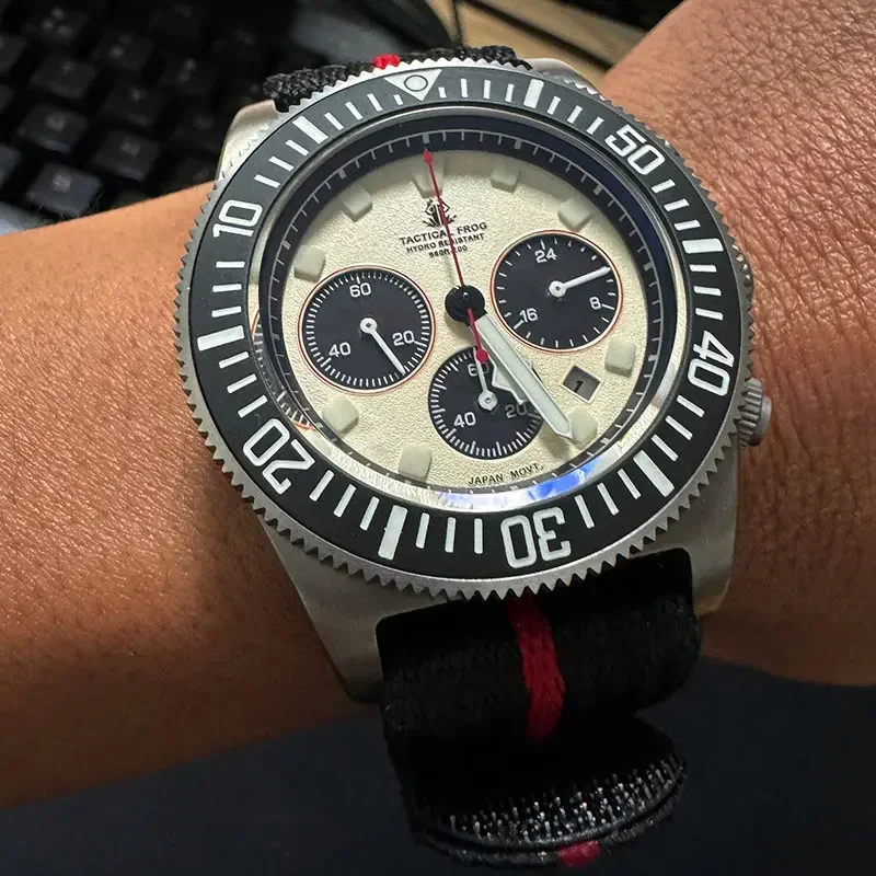 Frog tático fxd titânio relógi - Titanium Sport Watch avaliação e preço